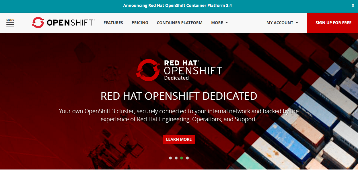 openshift hosting