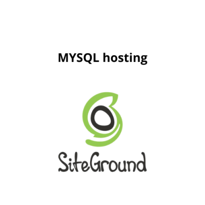 SiteGround MYSQL hosting